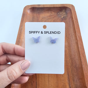 Butterfly Studs - Lavender Haze