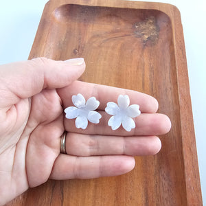 Blossom Studs - Pearl