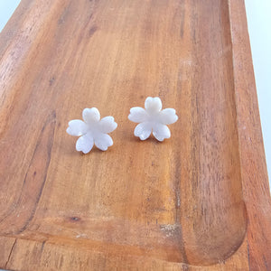 Blossom Studs - Pearl