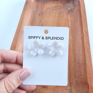 Blossom Studs - Pearl