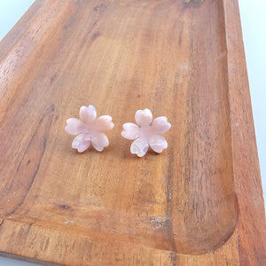 Blossom Studs - Ballet Slipper