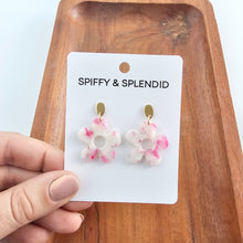 Load image into Gallery viewer, Daisy Earrings - Cherry Blossom
