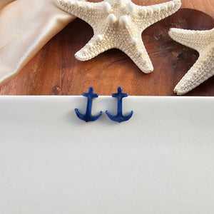 Anchor Studs - Navy