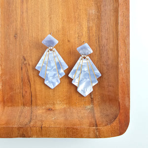 Estelle Earrings - Glacier Blue