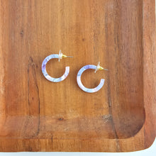 Load image into Gallery viewer, Cam Mini Hoops - Pastel Prism