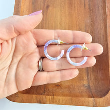 Load image into Gallery viewer, Cam Mini Hoops - Pastel Prism