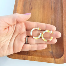 Load image into Gallery viewer, Cam Mini Hoops - Citron Zest