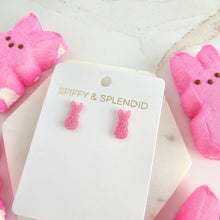 Load image into Gallery viewer, Glitter Bunny Studs - Pink