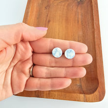 Load image into Gallery viewer, Gia Studs - Saltwater Blue