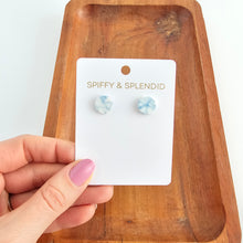Load image into Gallery viewer, Gia Studs - Saltwater Blue