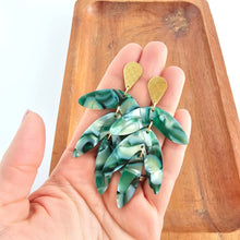 Load image into Gallery viewer, Kailani Earrings - Palm Lustre