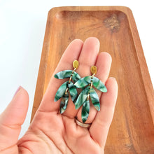 Load image into Gallery viewer, Mini Kailani Earrings - Palm Lustre