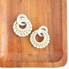 Load image into Gallery viewer, Calypso Earrings - Light Rattan