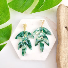 Load image into Gallery viewer, Kailani Earrings - Palm Lustre