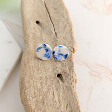 Load image into Gallery viewer, Sophie Studs - Greek Goddess Blue