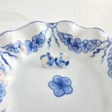 Load image into Gallery viewer, Sophie Studs - Greek Goddess Blue