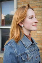 Load image into Gallery viewer, Pumpkin Patch Studs - Cream
