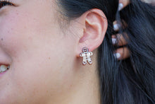 Load image into Gallery viewer, Gingerbread Studs - Brown Shimmer
