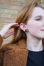 Load image into Gallery viewer, Sophie Studs - Blonde Tortoise
