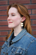 Load image into Gallery viewer, Aria Earrings - Midnight Shimmer
