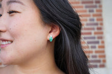 Load image into Gallery viewer, Christmas Light Studs - Green Shimmer
