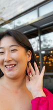 Load image into Gallery viewer, Heartstring Earrings - Red

