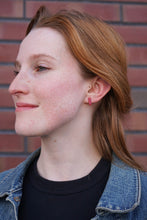 Load image into Gallery viewer, Mini Bella Studs - Scarlet
