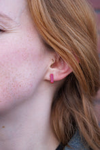 Load image into Gallery viewer, Mini Bella Studs - Scarlet
