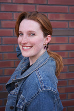 Load image into Gallery viewer, Leah Earrings - Burgundy
