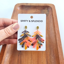 Load image into Gallery viewer, Petite Palm Earrings - Bird of Paradise
