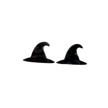 Load image into Gallery viewer, Witch Hat Studs - Black
