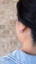Load image into Gallery viewer, Luxe Bridget Hoops - Silver