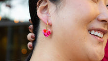 Load image into Gallery viewer, Sweetheart Hoops - Tickled Pink

