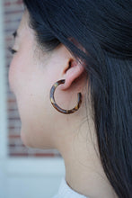 Load image into Gallery viewer, Camy Hoops - Coffee Shimmer
