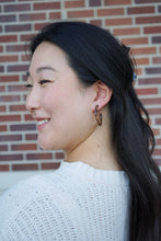 Load image into Gallery viewer, Camy Hoops - Coffee Shimmer
