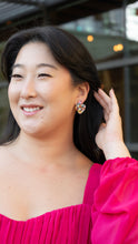 Load image into Gallery viewer, Darling Heart Earrings - Fiesta
