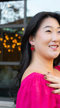 Load image into Gallery viewer, Sweetheart Hoops - Red
