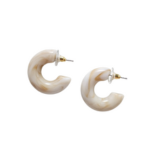 Load image into Gallery viewer, Chloe Hoops - Neutral