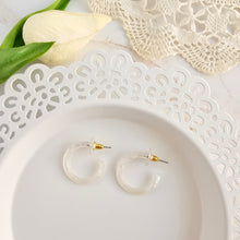 Load image into Gallery viewer, Cam Mini Hoops - Opalite