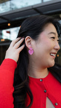 Load image into Gallery viewer, Darling Heart Earrings - Bubblegum Bliss
