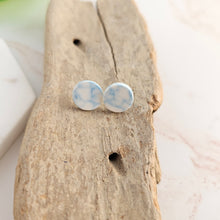 Load image into Gallery viewer, Gia Studs - Saltwater Blue