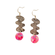 Load image into Gallery viewer, Hazel Earrings - Tropical Pink
