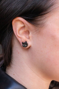 Cat Studs - Black