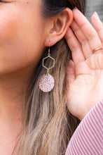 Load image into Gallery viewer, Layla Earrings - Rainbow Glitter
