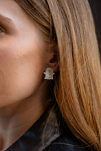 Load image into Gallery viewer, Friendly Ghost Studs - White Shimmer