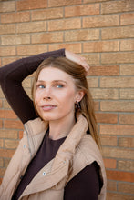 Load image into Gallery viewer, Scarlett Hoops - Cocoa Brown