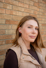 Load image into Gallery viewer, Scarlett Hoops - Amber
