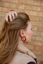 Load image into Gallery viewer, Scarlett Hoops - Amber