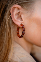 Load image into Gallery viewer, Scarlett Hoops - Amber