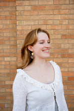 Load image into Gallery viewer, Zoey Mini Earrings - Shimmering Taupe